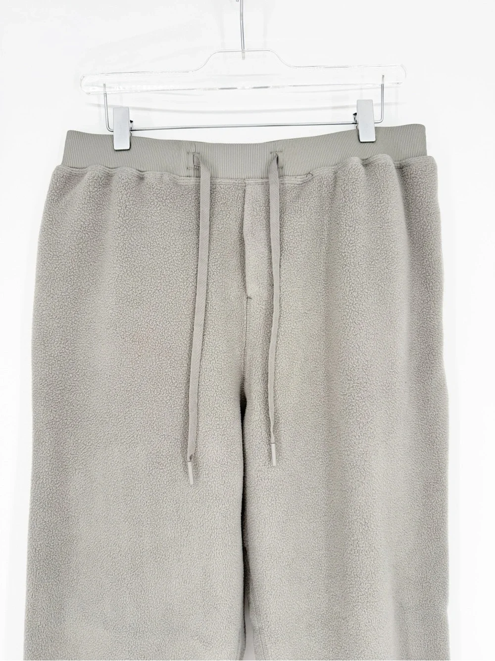 Lululemon Polar Fleece Joggers Men's L Gull Grey Loungewear